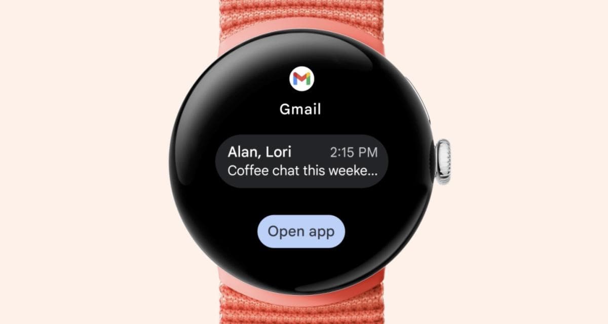 Google lance l&rsquo;application Gmail pour Wear OS