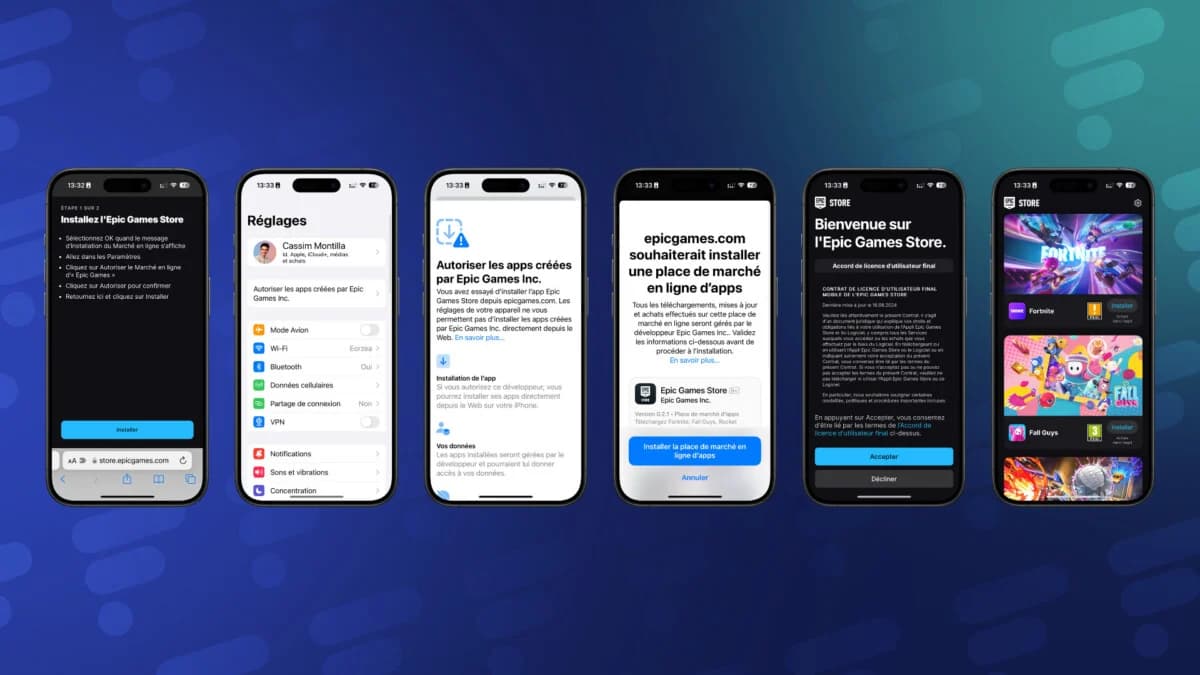 L&rsquo;Epic Game Store débarque sur iOS et Android