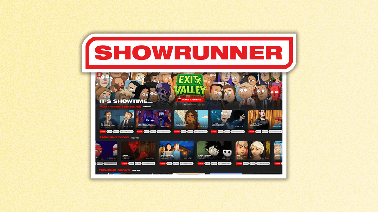 Showrunner, l’IA qui vous transforme en créateur de séries