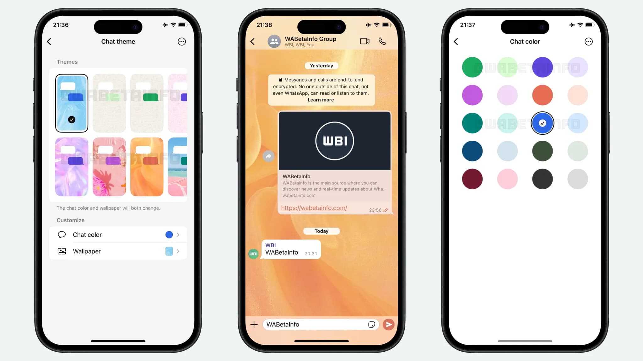 WhatsApp révolutionne le visuel dans le Chat et personnalise les thèmes de discussion 
