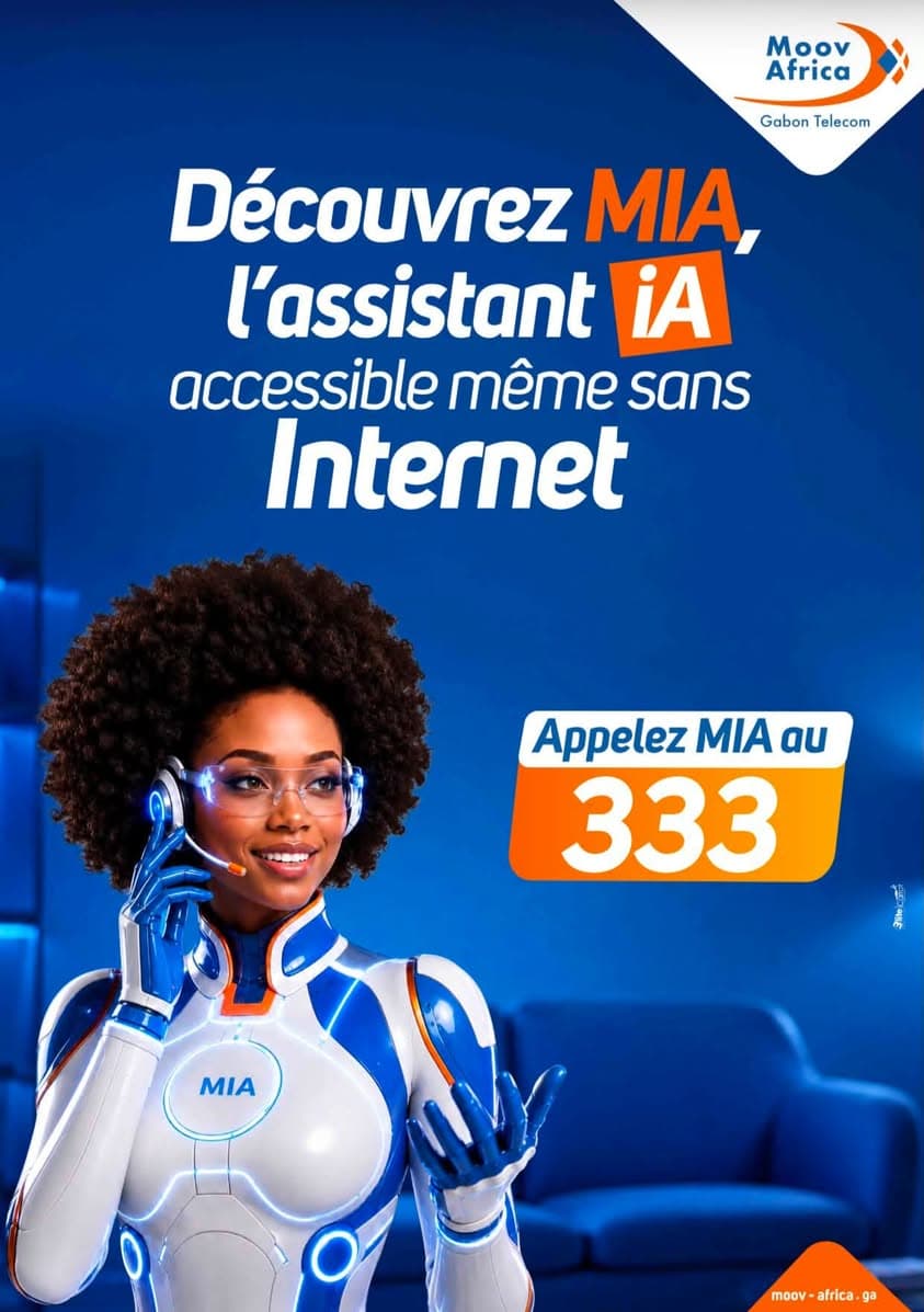 L'IA sans internet : le pari de Moov Africa Gabon Telecom avec MIA